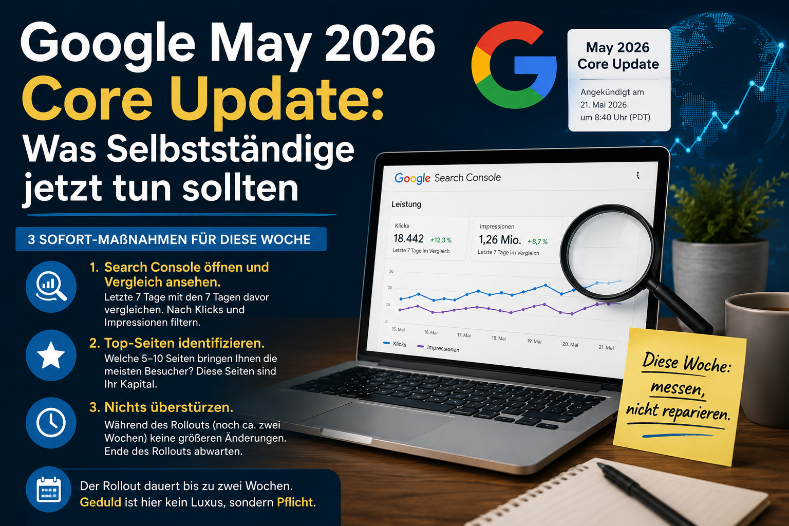 Google Core Update Mai 2026