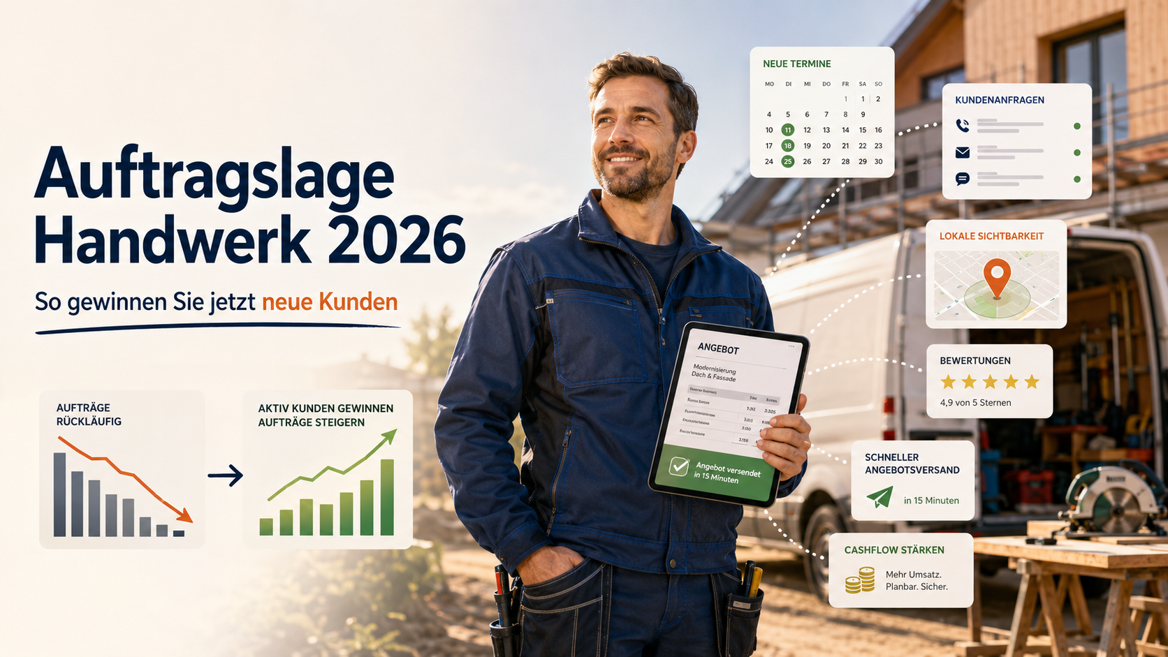 Auftragslage im Handwerk in 2026